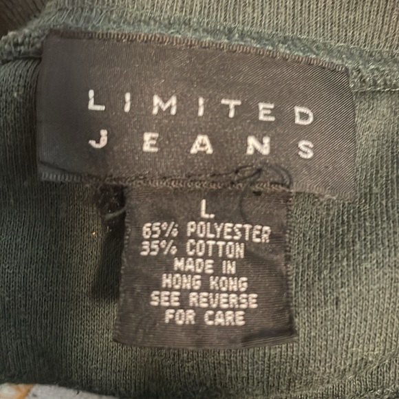 Vintage 90’s Limited Jeans Sweatshirt Large - Picture 6 of 10